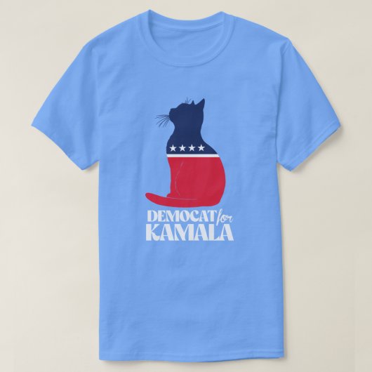 Democratie voor Kamala T-shirt (Design voorkant)