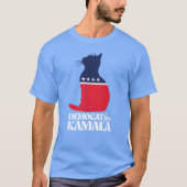 Democratie voor Kamala T-shirt (Voorkant)