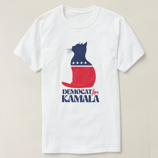 Democratie voor Kamala T-shirt (Design voorkant)