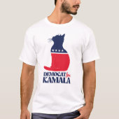 Democratie voor Kamala T-shirt (Voorkant)