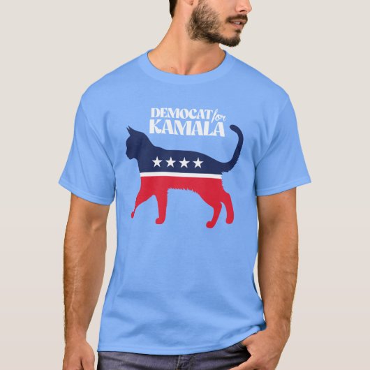 Democratie voor Kamala T-shirt (Voorkant)
