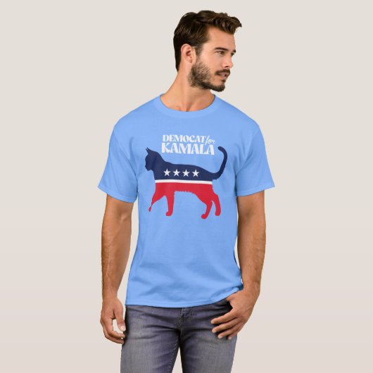 Democratie voor Kamala T-shirt (Voorkant volledig)
