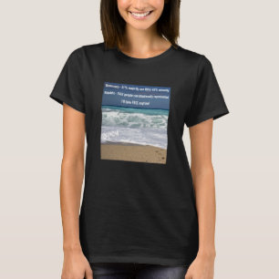 Democratie vs Republiek (donker) T-shirt