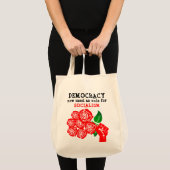 Democratiezak Tote Bag (Voorkant (product))