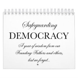 Democratisch Bestuur Beschermen Kalender