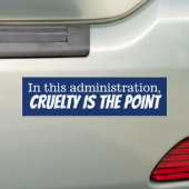 Democratisch Bumpersticker (Op auto)