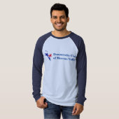 Democratisch clubshirt t-shirt (Voorkant volledig)