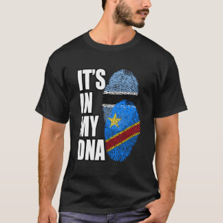 Democratisch Congolees en Botswanees mengen hun DN T-shirt