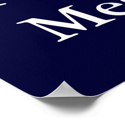 Democratisch Donkey Custom Poster (Hoek)