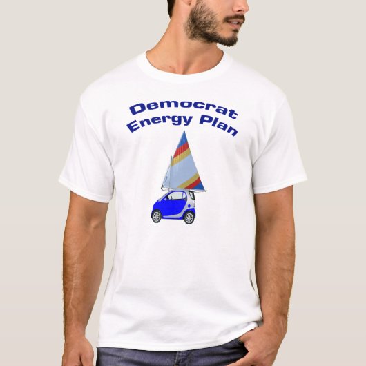 Democratisch energieplan T-Shirt (Voorkant)