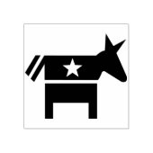 democratisch icoon kunststempel rubberstempel (Afrduk)