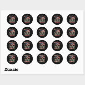 Democratisch Is Niet Te Koop Ronde Sticker (Vel)