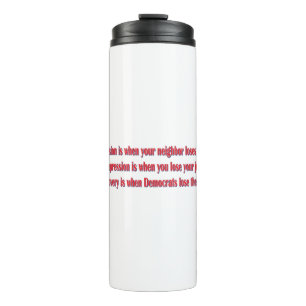 Democratisch recept thermosbeker