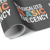 Democratisch Socialisme Geradicaliseerd Door Basis Cadeaupapier (Rol Hoek)