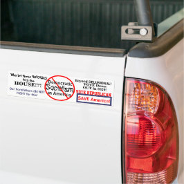 Democratisch socialisme in Amerika Bewerk Verkiezi Bumpersticker