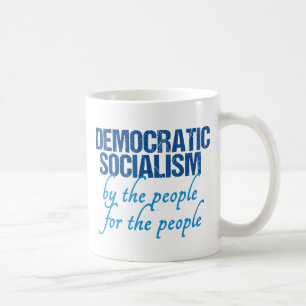 Democratisch socialisme koffiemok