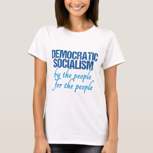 Democratisch socialisme t-shirt