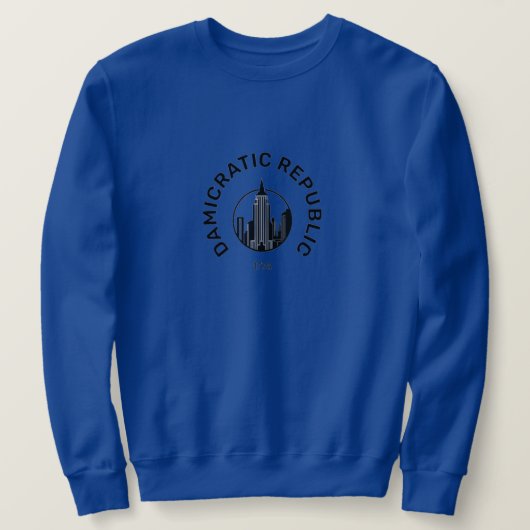 Democratisch sweatshirt (Design voorkant)