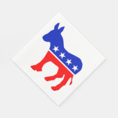 Democratisch verkiezingssymbool servet (Hoek)