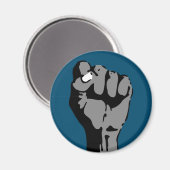 democratisch vuist magneet (Voorkant / Achterkant)
