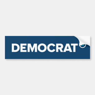 Democratische Bumpersticker