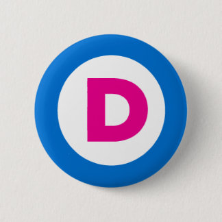 Democratische Button