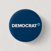 Democratische Button (Voorkant)