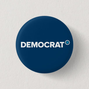 Democratische Button