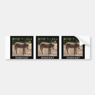 Democratische Donkey Bumpersticker
