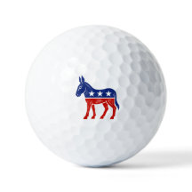 Democratische Donkey golfballen