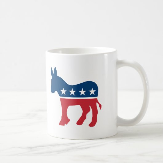 Democratische Donkey Koffiemok (Rechts)