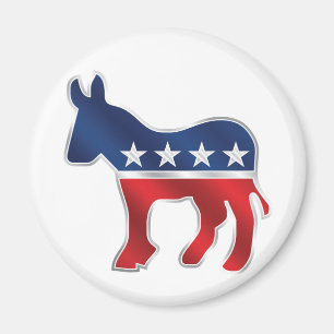 Democratische Donkey Magnet