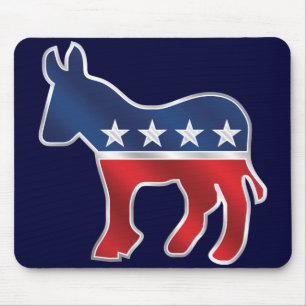 Democratische Donkey Mousepad Muismat