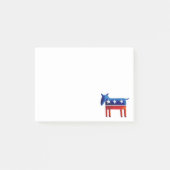 Democratische Donkey Post-it® Notes (Voorkant)