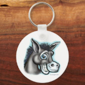 Democratische Donkey Sleutelhanger (Voorkant)