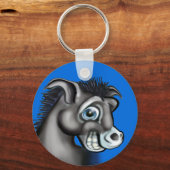 Democratische Donkey Sleutelhanger (Voorkant)