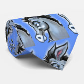 Democratische Donkey Stropdas (Opgerold)