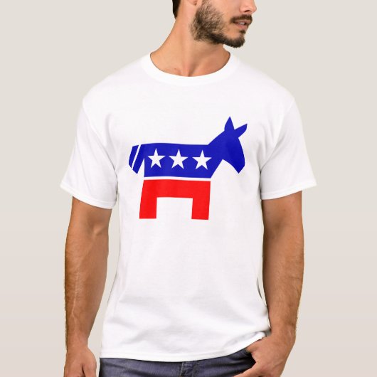 Democratische Donkey T-shirt (Voorkant)