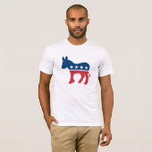 Democratische Donkey T-shirt (Voorkant volledig)