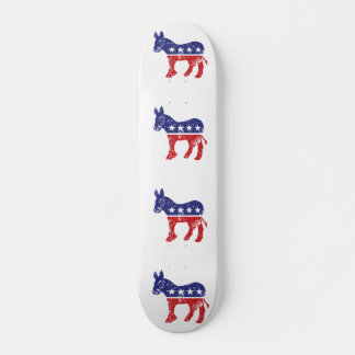 Democratische Ezel Origineel Ontdaan Skateboard