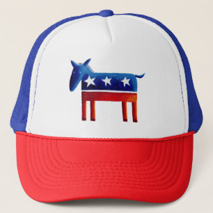 Democratische Ezel Trucker Pet