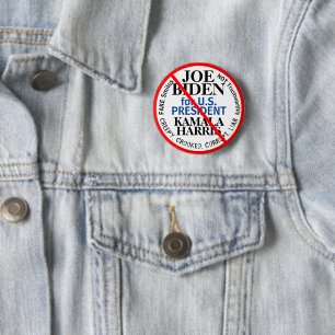 Democratische Joe Biden Kamala Harris Ronde Button 5,7 Cm