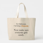 Democratische kostuum Canvas tas (Achterkant)
