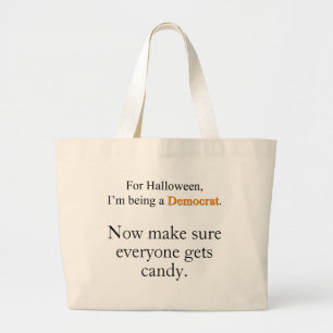 Democratische kostuum Canvas tas
