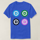 Democratische Partij Amerikaanse Politiek Joe Bide T-shirt (Design voorkant)
