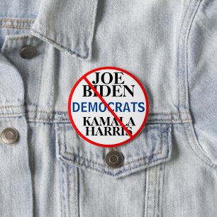 Democratische Partij Biden Harris Ronde Button 7,6 Cm