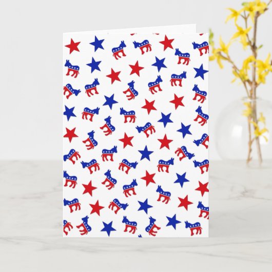 Democratische Partij Collage Kaart (Gele Bloem)