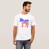 Democratische Partij Donkey T-shirt (Voorkant volledig)
