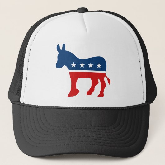 Democratische Partij Logo Trucker Pet (Voorkant)