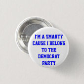 Democratische Partij - Pin Ronde Button 3,2 Cm (Voorkant /achterkant)